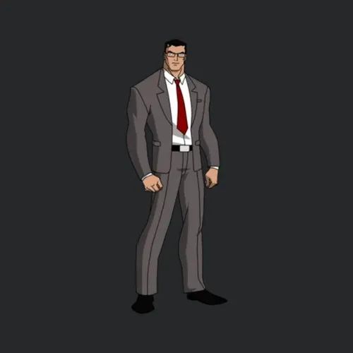 Superman The Animated Series Clark Kent Retro 90s Tv Show Fan