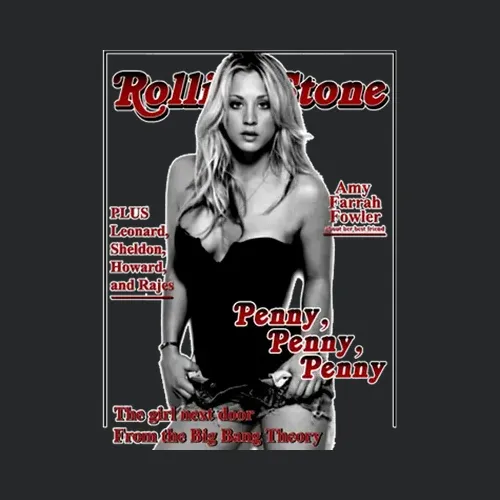 The Big Bang Theory Penny Rolling Stone