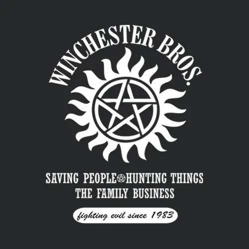 Winchester Bros White Text