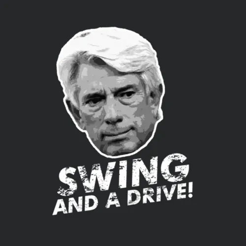 Buck Martinez Swing And A Drive Baseball Fan