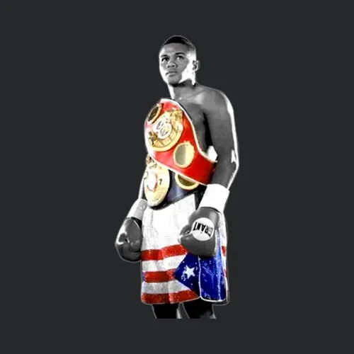 Felix Trinidad Boxing Puerto Rican Champ
