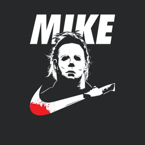 Michael Myers Mike Nike Halloween Parody