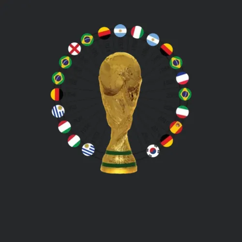 Korea Republic World Cup 1930 To 2018 Winners Champions Trophy Fan T S