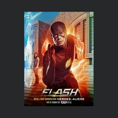 The Flash Invasion Superhero Crossover Comic Book Tv Show