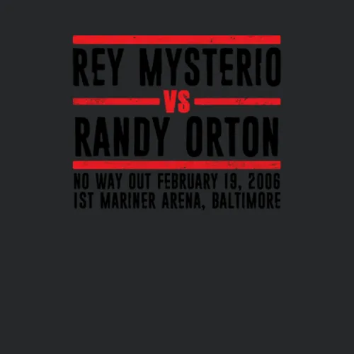 Rey Mysterio Vs Randy Orton No Way Out Retro Look