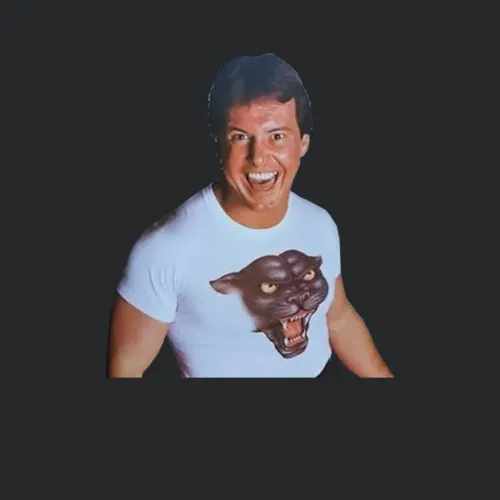 Rowdy Roddy Piper Panther Wrestling Fan