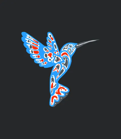 Hummingbird Native American Indian Pacific
