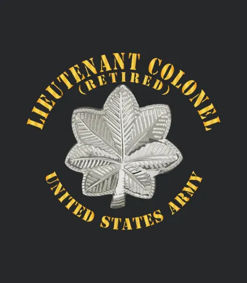 Army Lieutenant Colonel Ltc Retired V1