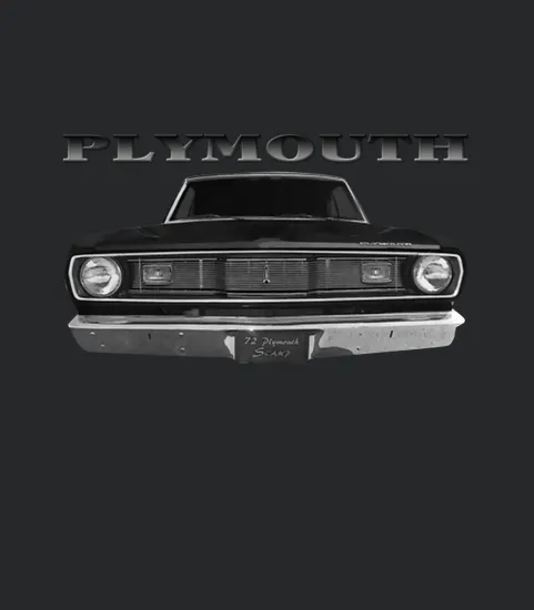1972 Plymouth Scamp Front Black
