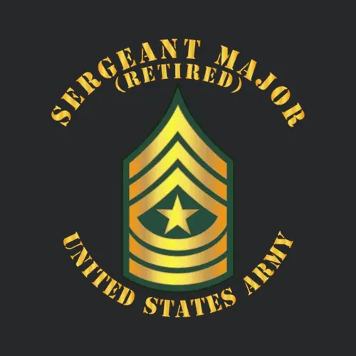 Army Sergeant Major Sgm Retired
