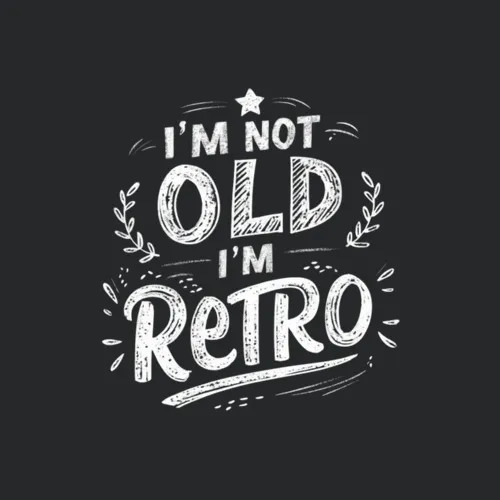 Im Not Old Im Retro Vintage Shirt Gift
