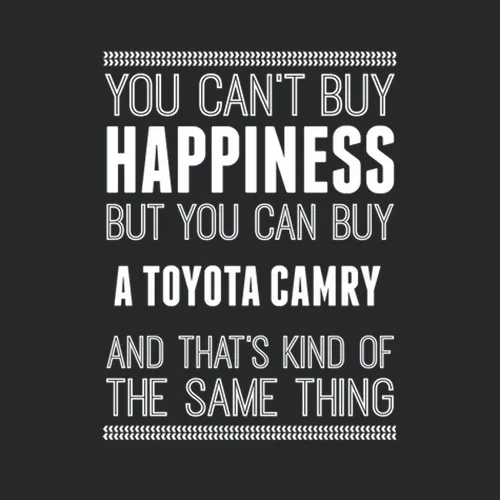 Buy A Toyota Camry Happiness Car Lover