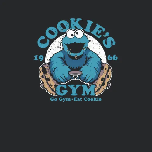 Cookie Monster Gym Funny