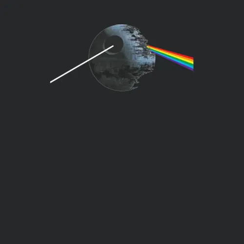 Death Star Dark Side Funny Geek
