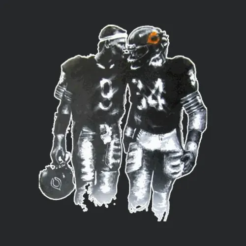 Jim Mcmahon Walter Payton Chicago Football