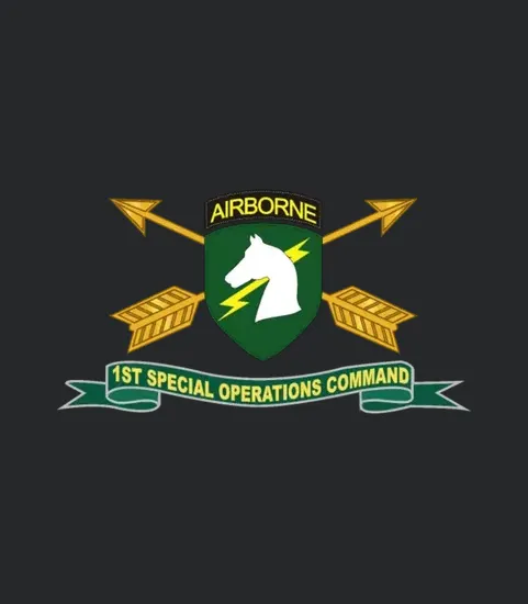 Army 1st Special Operations Command Socom Ssi