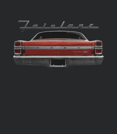 1967 Fairlane Red Back