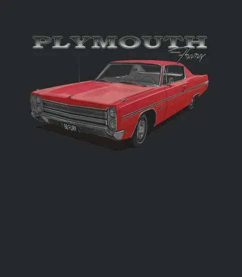1968 Plymouth Fury Red