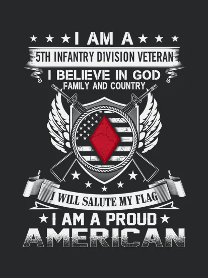 I Am A 5th Infantry Division Veteran