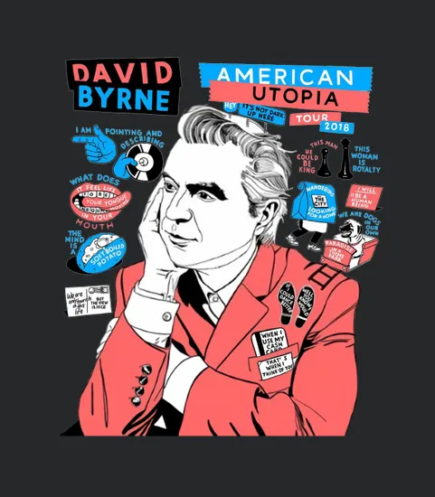 Mkd David Byrne American Utopia Tour 2018