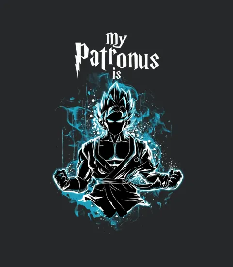 Super Saiyan My Patronus Is Goku God Blue
