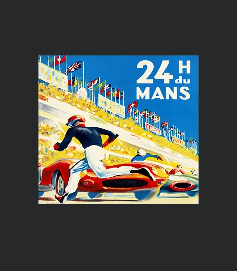 Vintage 24 Hours Of Le Mans 24 H Du Mons