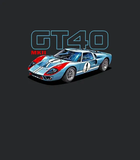 Gt40 Mkii Le Mans 66 Retro Essentiel