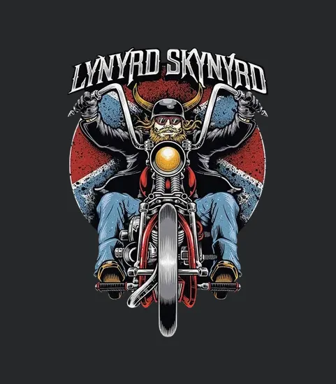 Lynyrd Skynyrd Viking And Harley Davidson