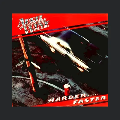 April Wine Album Cover Harder Faster