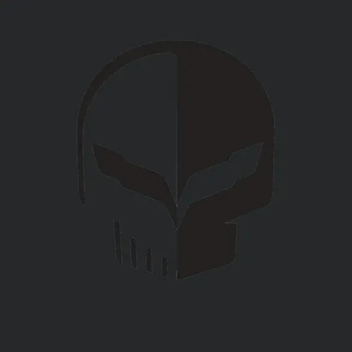 Chevrolet Corvette Racing Skull Logo