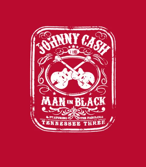 The Man In Black Johnny Tees Cash Outlaw Music