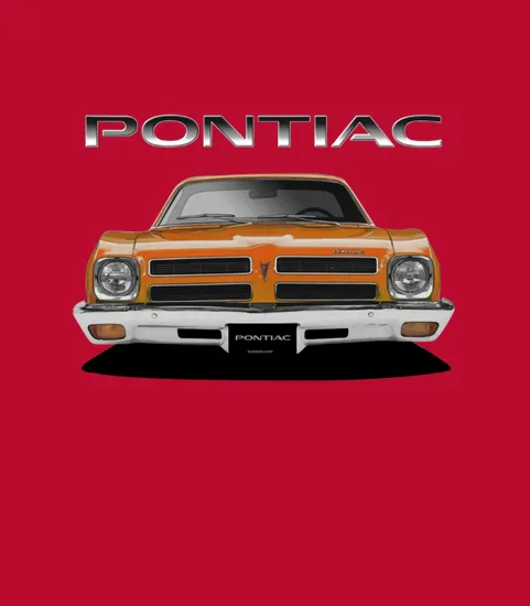 1972 73 Pontiac Ventura Front Orange