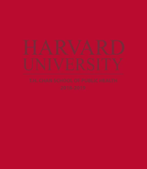 Harvard School Of Public Health 2018
