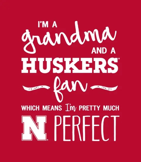 Nebraska Cornhuskers Perfect Grandma