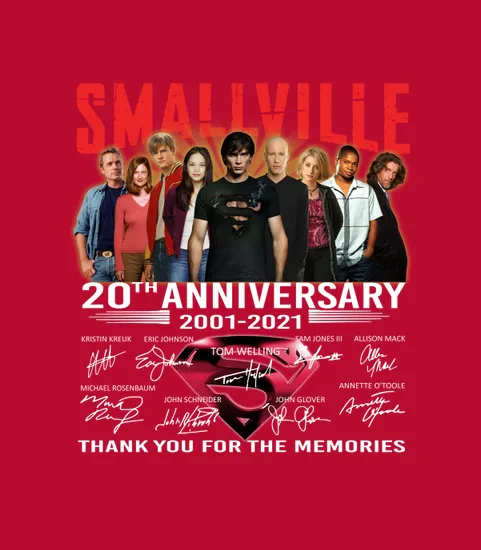 Smallville Tv Series 20th Anniversary 2001 2021 Thank You For The Memories