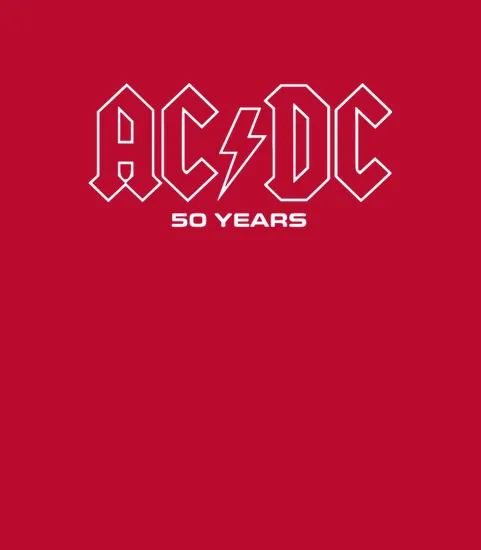 Ac Dc Band 50 Years Of Ac Dc Logos Fontbk