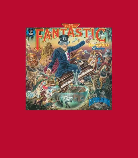 Cover 132 Elton John Captain Fantastic And The Brown Dirt Cowboy