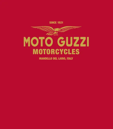 Moto Guzzi Motorcycle Vintage Retro Gold