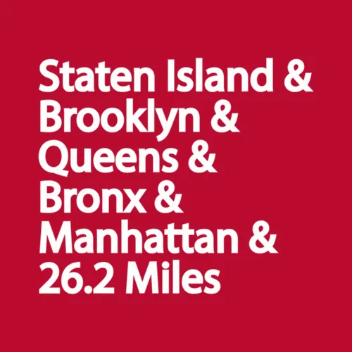 5 Borough Nyc Marathon