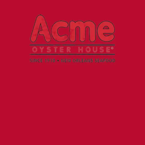 Acme Oyster House Louisiana Restaurant Logo Foodie Food Fan Worn