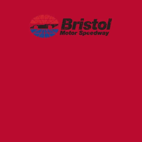 Bristol Motor Speedway Automobile Car Motorcycle Parts Cool Distressed Brand Logo Emblem
