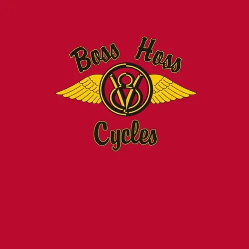 New Boss Hoss Cycles Logo Motorcycle