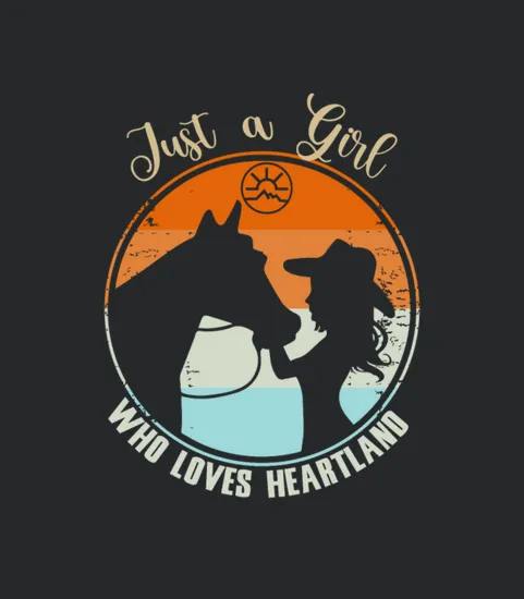 Heartland Ranch Heartland Sunset Vintage Retro