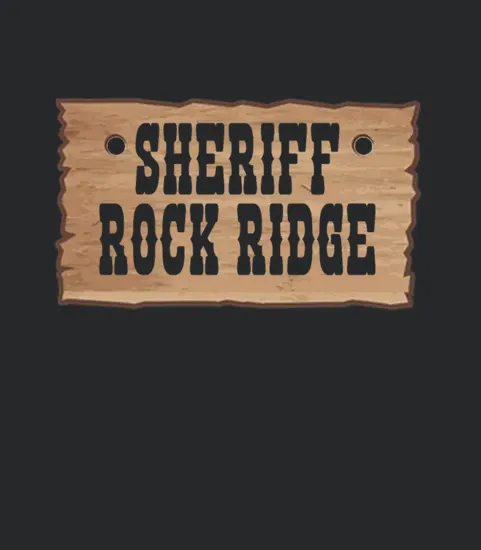 Blazing Saddles Sheriff Rock Ridge