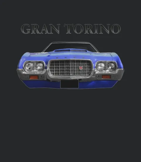 1972 Gran Torino Two Side Blue