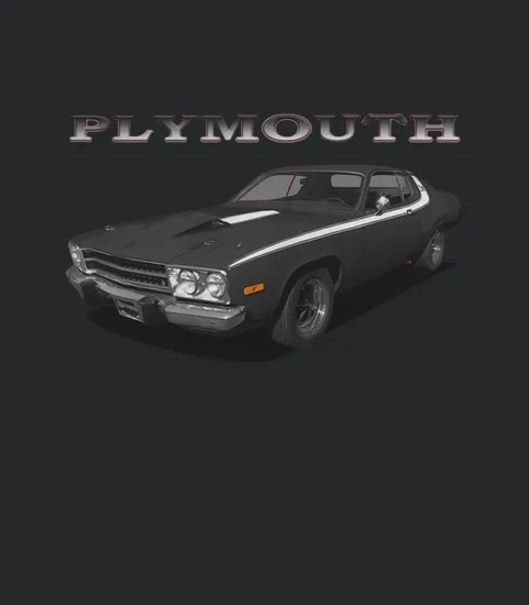 1973 Plymouth Roadrunner Black