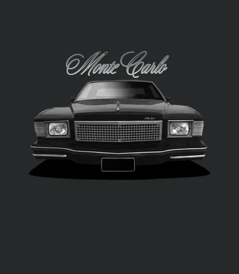 1978 79 Montecarlo Front Black