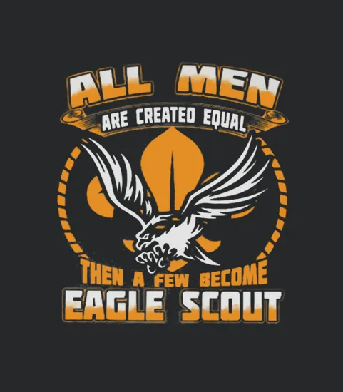 A Few Become Eagle Scout Frontside