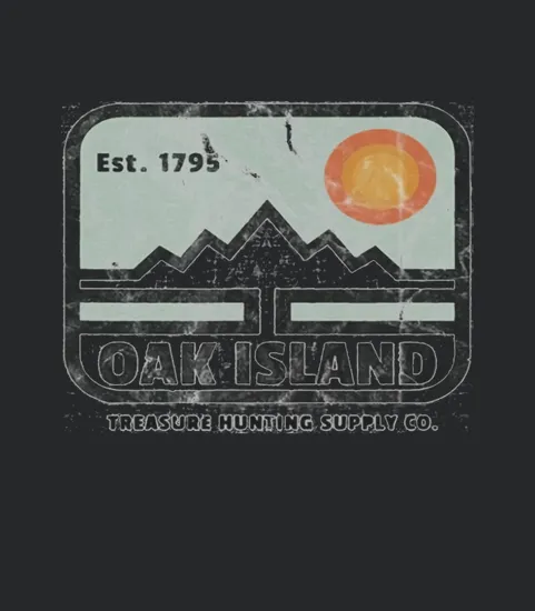 Est 1795 Oak Island Treasure Hunting Supply Co