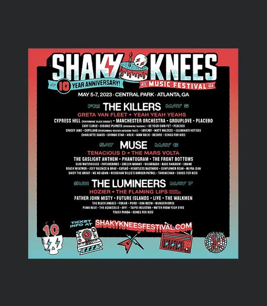 Shaky Knees Festival 2023 Trending